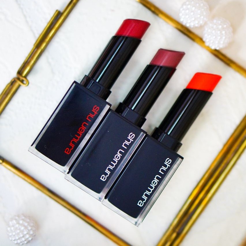 Shu Uemura Rouge Unlimited Amplified Matte Full Swatches