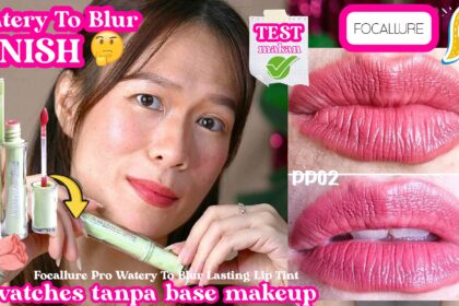 Review Focallure Watery To Blur Pro Ink: Pigmented & Ringan di Bibir Gelap!
