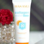 Review Sunscreen Hanasui Untuk Kulit Kering - Hanasui Collagen Water Sunscreen SPF 30 PA+++ a