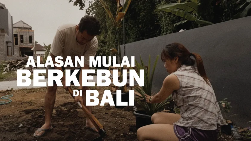 Slow Living IRT di Bali Alasan Mulai Berkebun di Desa BALI VLOG
