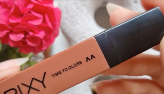Lipcream Pixy Review Time To Gloss Lipstick Gloss Pigmented Di Bibir Gelap