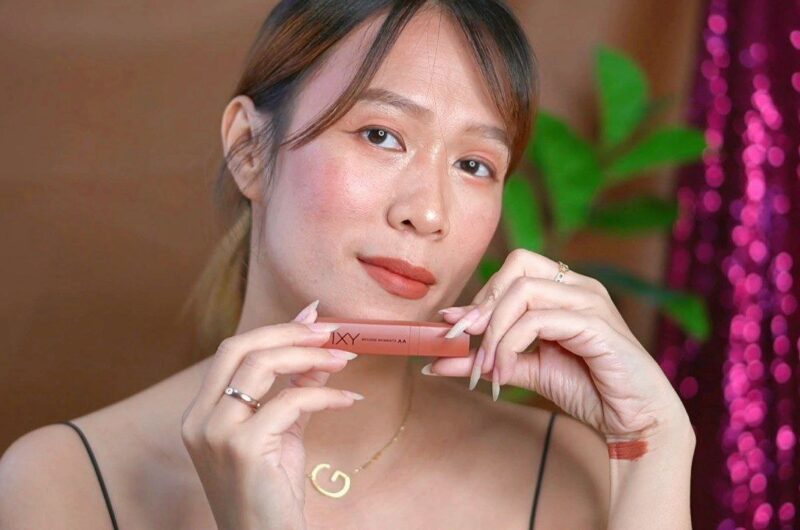 Lipstick Coklat 50k Nude Anti Pucat Pakai Pixy Lip Mousse Slay Seharian b