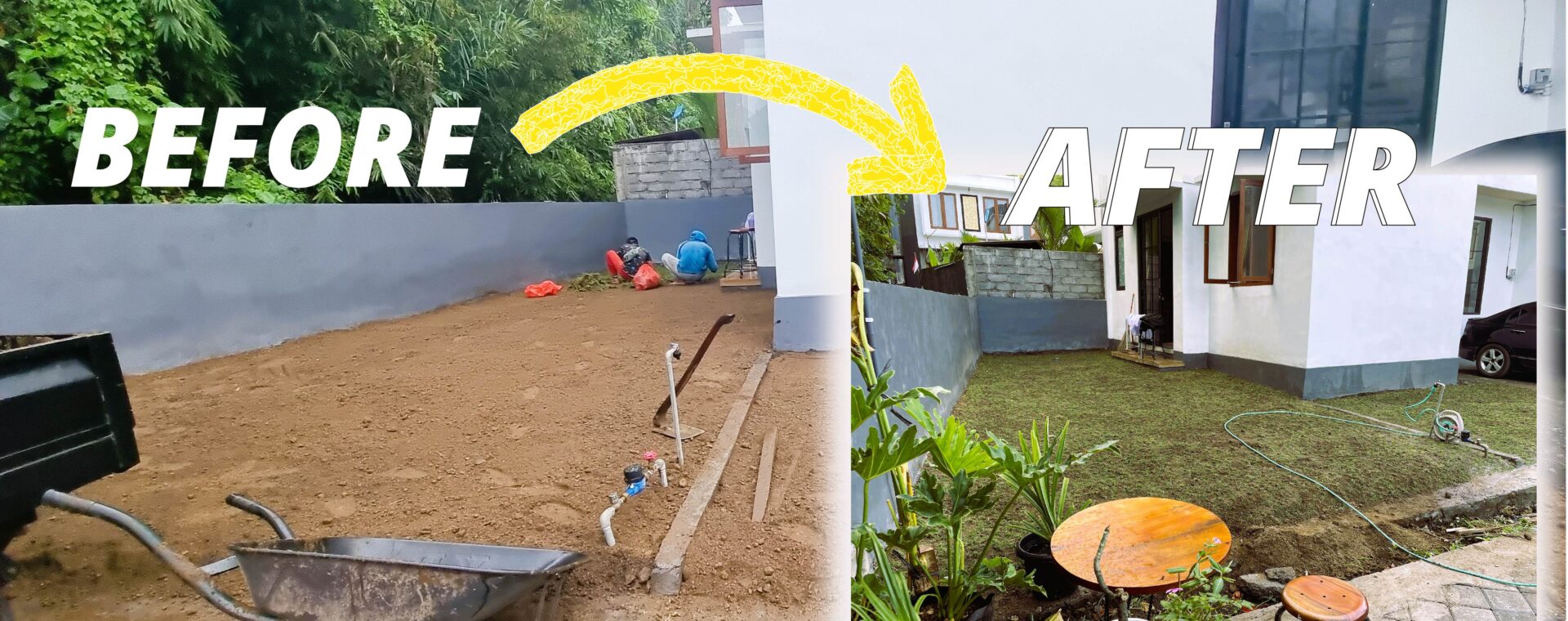 Step by Step Menanam Rumput Jepang di Rumah Baru - Bali Slow Living Vibes