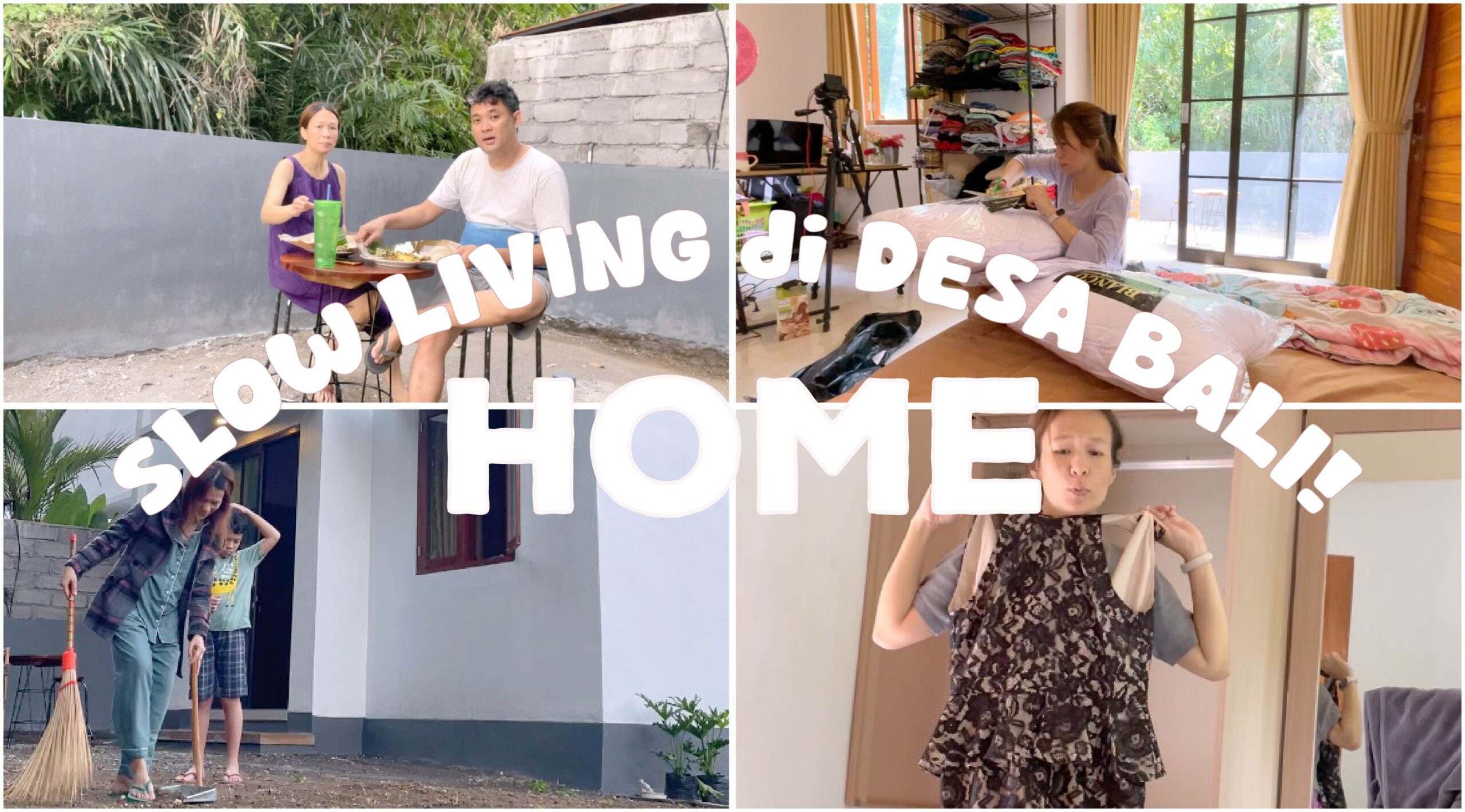 VOL.12 Slow Living di Desa Bali 🌿 Dari Beberes Rumah, Main Sama Katak, Sampai Makan Ayam Betutu