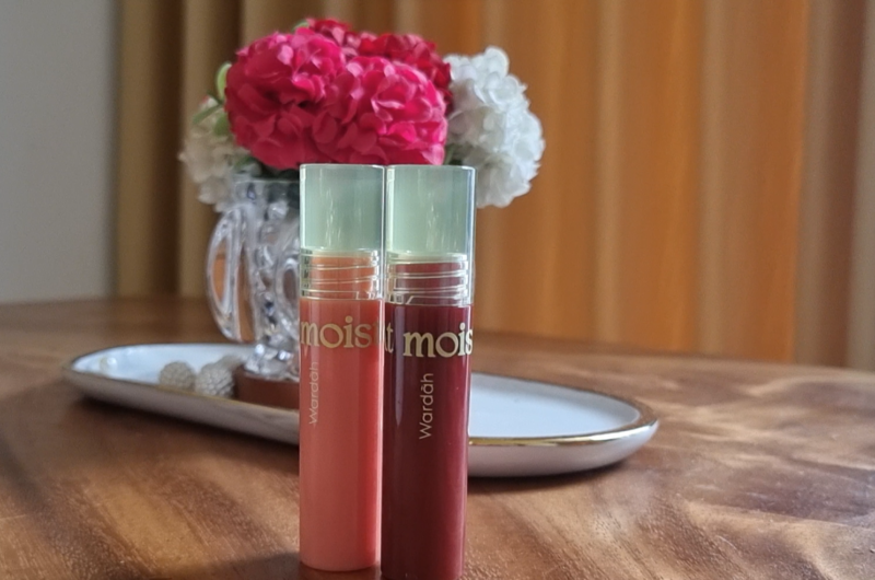 Wardah Moist Dew Tint Super Lembab Swatches Bare Face