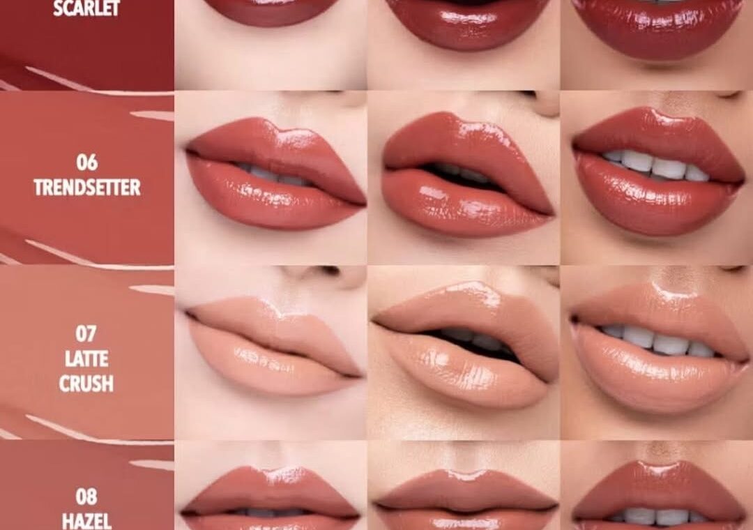 Foto OMG OH MY GLAM Lip Vinyl Transferproof Gloss Shades 5-8