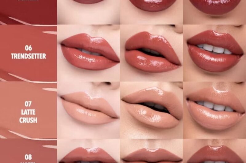 Foto OMG OH MY GLAM Lip Vinyl Transferproof Gloss Shades 5-8