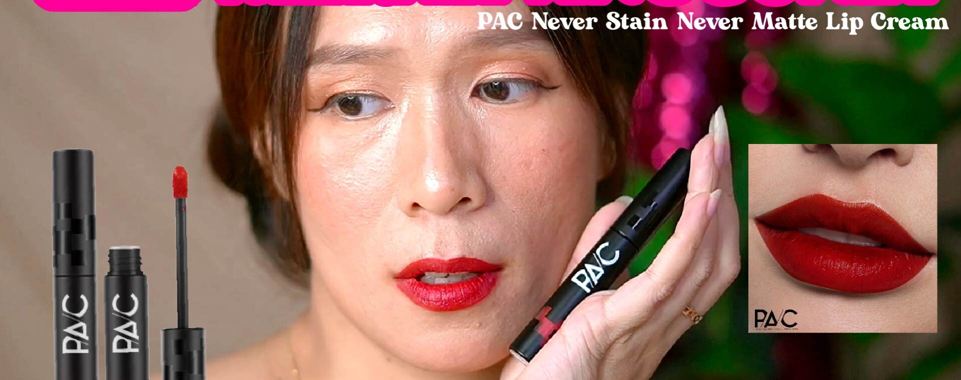 Review PAC Stain Matte Lip Cream Redistance