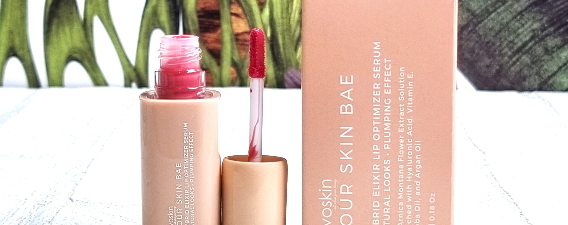 Swatches Avoskin YSB Hybrid Elixir Lip Optimizer Serum