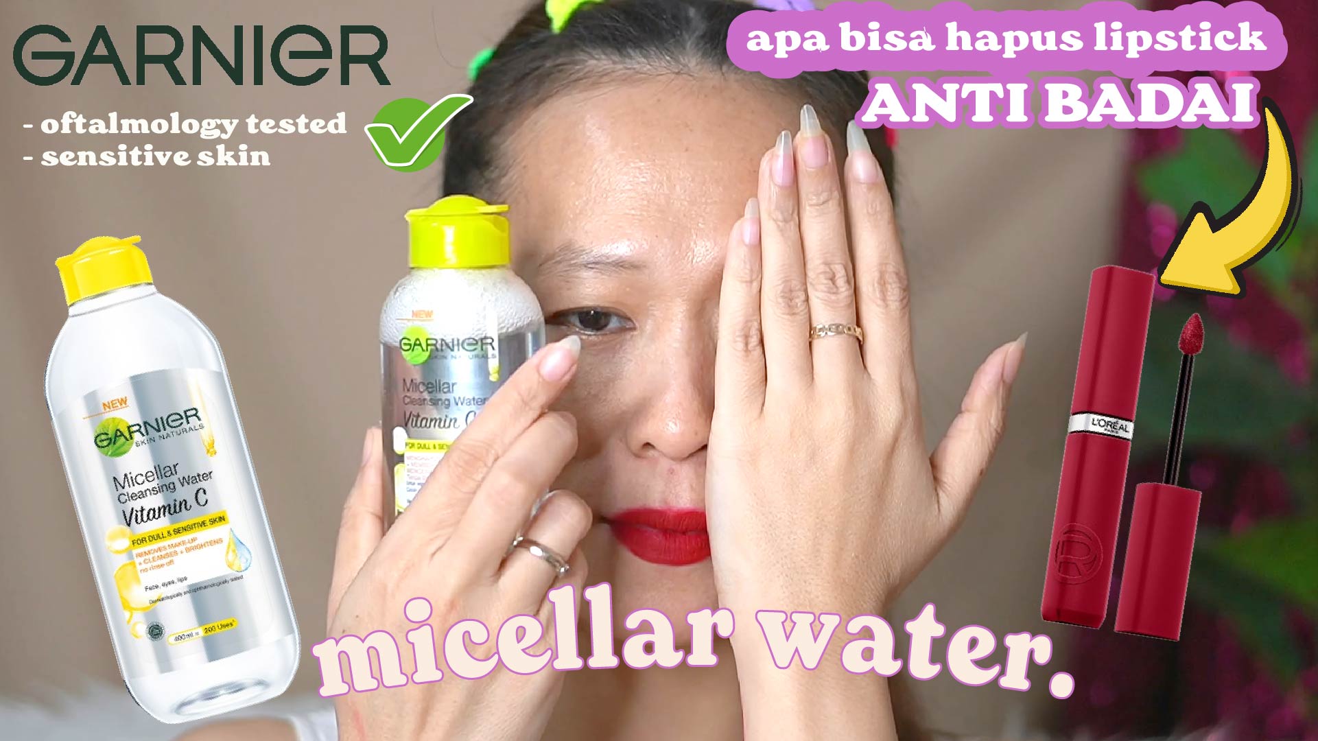 Review Garnier Micellar Water Vitamin C