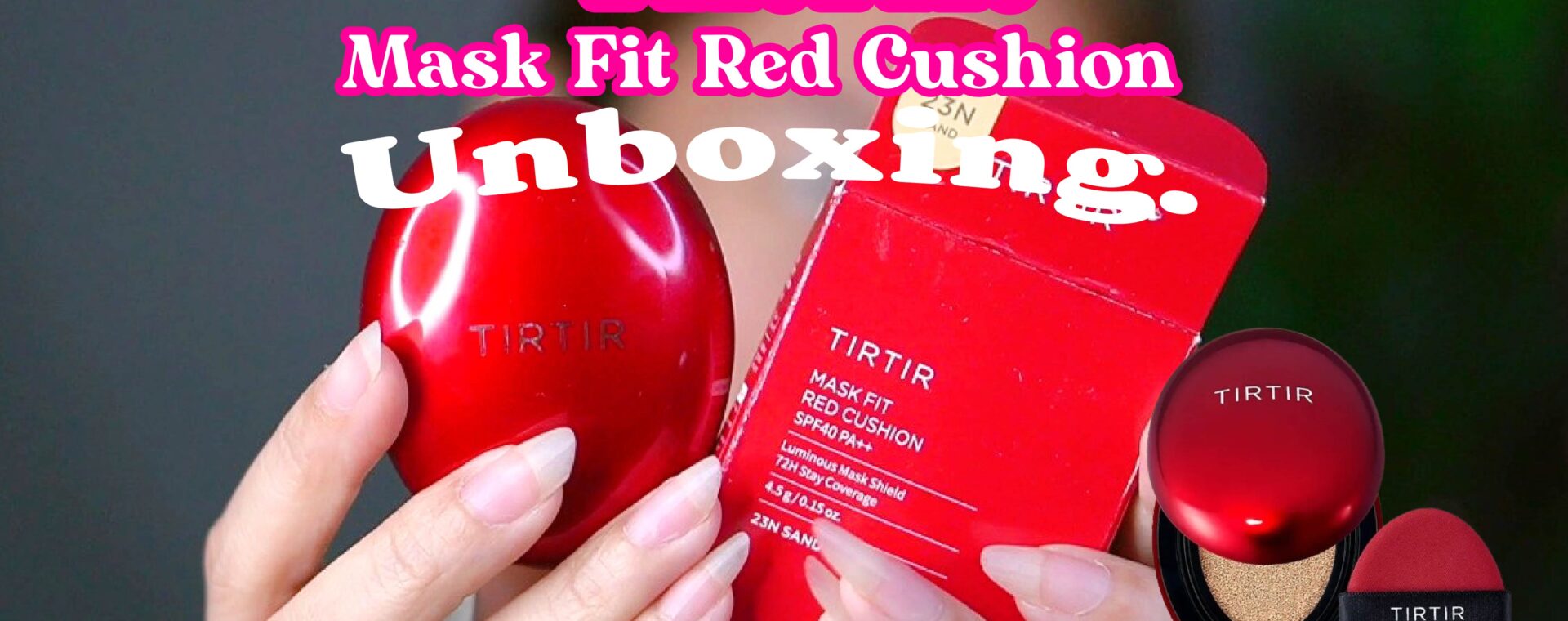 Swatches Tirtir Mask Fit Red Cushion: Panduan Shade untuk Light To Medium Skin || Cool Tone