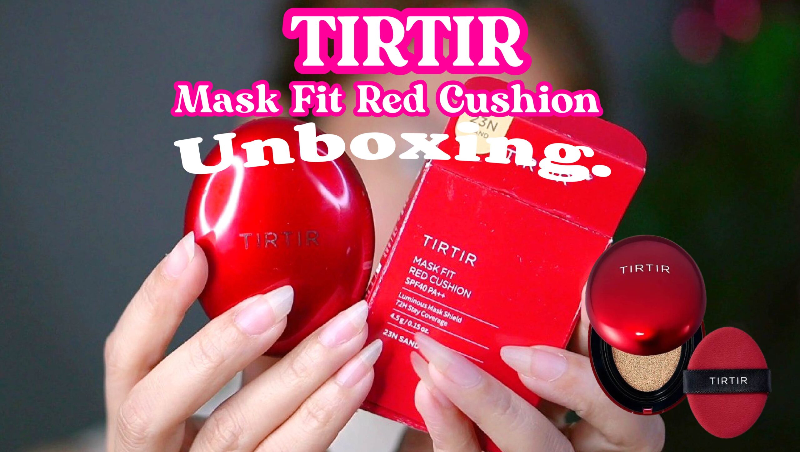 Swatches Tirtir Mask Fit Red Cushion: Panduan Shade untuk Light To Medium Skin || Cool Tone