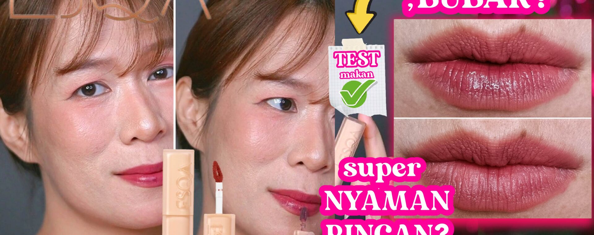 Review Esqa Blurred Haze Velvet Lip Tint