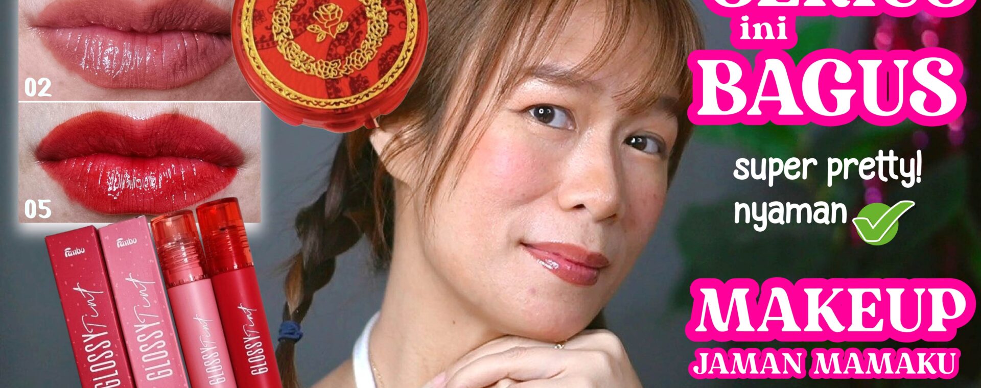 Review Fanbo Wonder Glossy Tint di Bibir Gelap: Glossy tapi Nutup!❤️