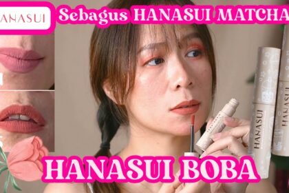 LIP CREAM HANASUI BOBA-Hanasui Mattedorable Lip Cream Lokal Pigmented- SWATCHES TANPA BASE MAKEUP-17-17