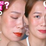 Lipcream 25ribuan OMG shades baru Oh My Glam Matte Kiss lip cream lokal di bibir gelap b