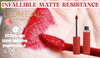 Swatches Loreal Infallible Matte Resistance Liquid Lipstick