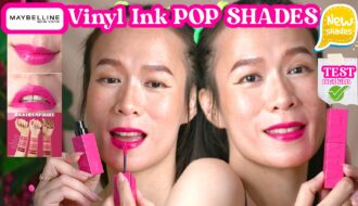 MAYBELLINE SUPERSTAY VINYL INK LIPSTICK POP SHADES- 150 STRIKING-pink shadesnya lucu!