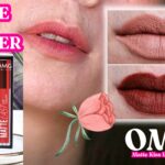 OMBRE LIPS lipcream tahan lama - OMG Oh My Glam Matte Kiss Lip Cream scarlett + latte a