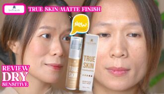 Review La Tulipe True Skin Foundation : Wear Test Matte Finish di Kulit Kering