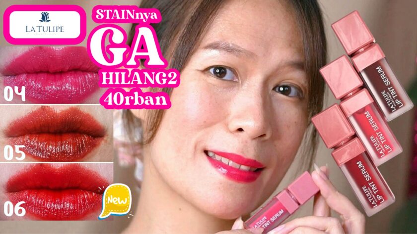 Review La Tulipe Lip Serum & Stain: Stain Juara di Bibir Gelap