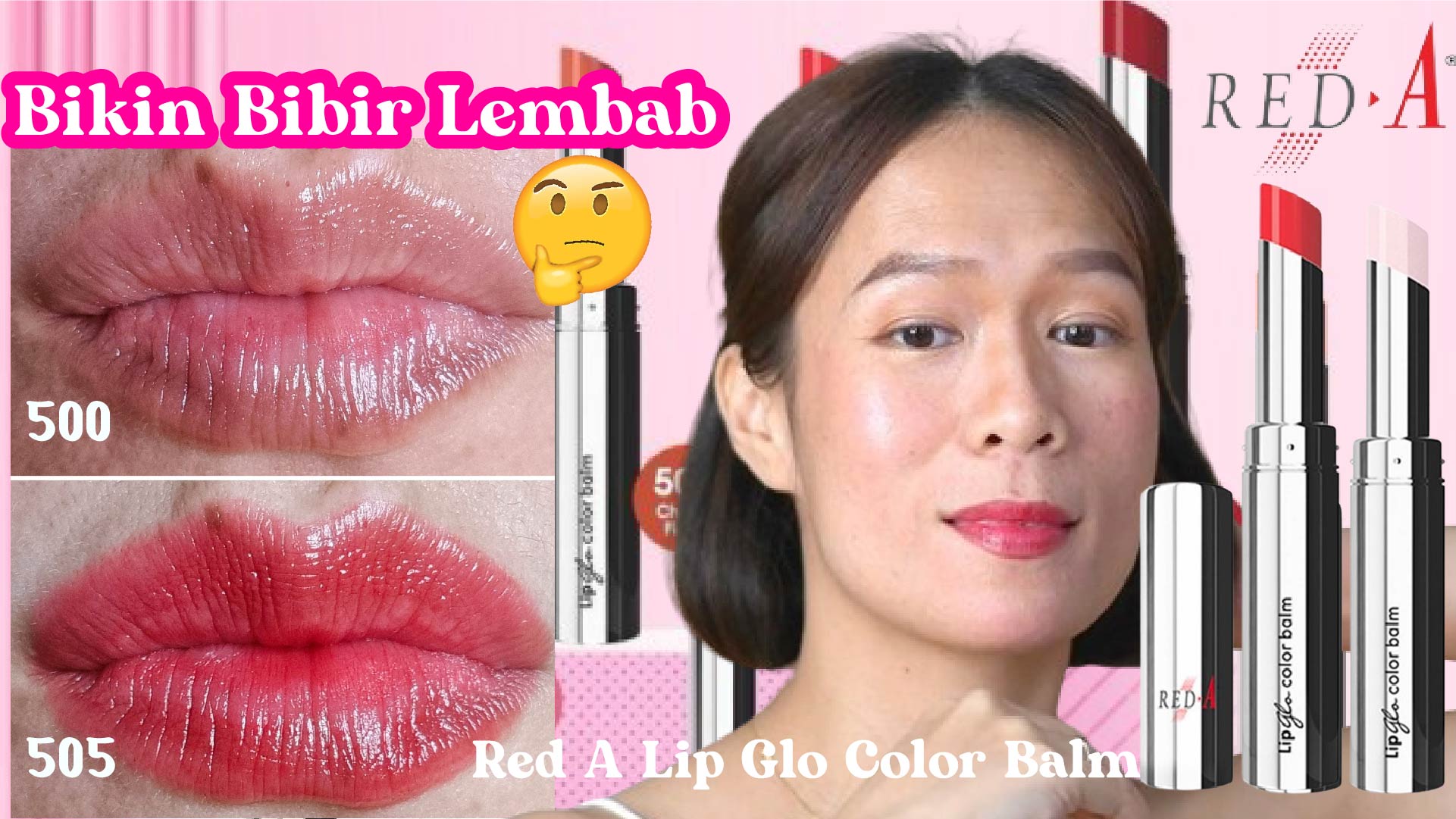 Review Red-A Lip Glo Color Balm