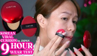 Tirtir REVIEW CUSHION Mask Fit Red Cushion viral 23N Sand - di kulit kering tahan lama v