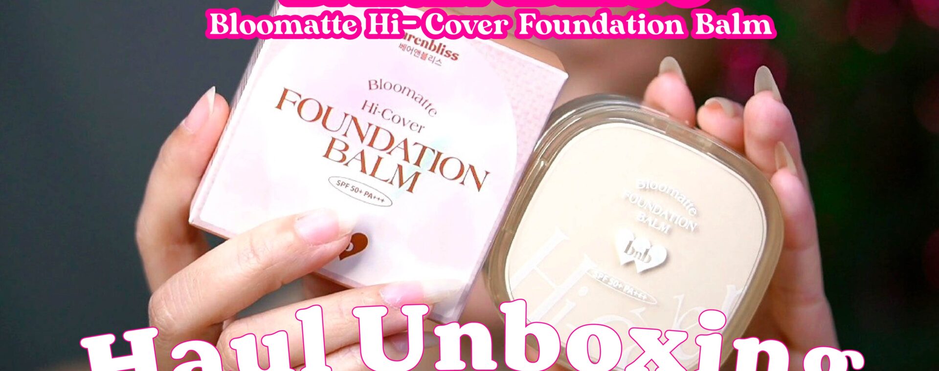 Swatches Barenbliss Bloomatte Foundation Balm - Shades Untuk Light To Medium || Cool Tone