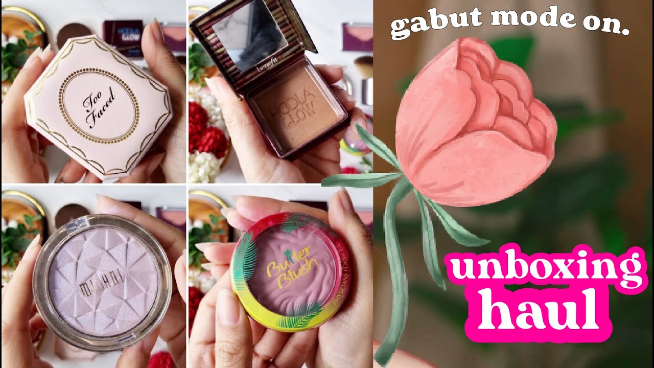 Unboxing & Makeup Haul NARS, Benefit, ABH, & Too Faced