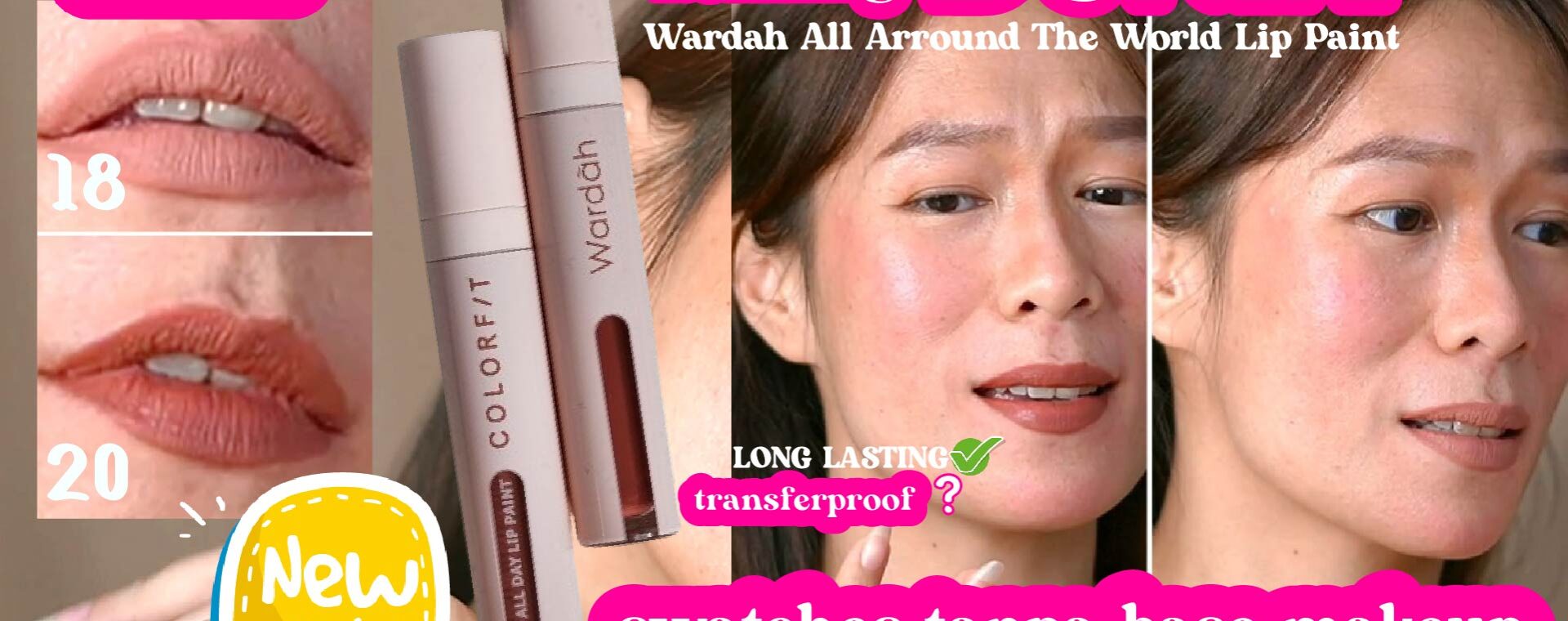 Wardah Colorfit All Arround The World Last All Day Lip Paint