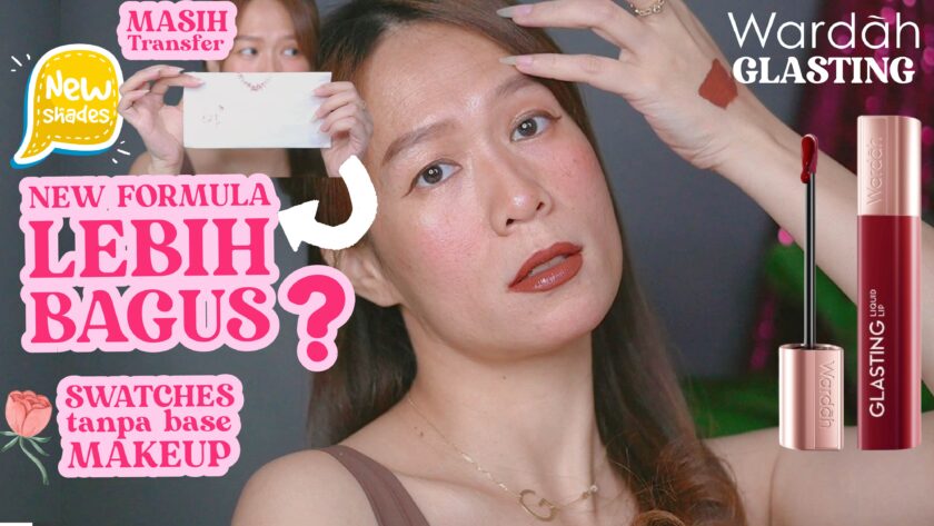 Wardah's Glasting-liquid Lip New Shades! Review & Swatches n