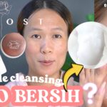 cara double cleansing kulit wajah-pake cleansing balm lokal + gel cleanser-upmost beaute