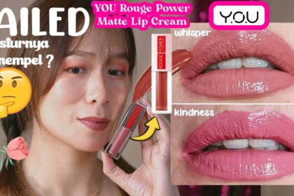 Review Y.O.U Rouge Power Matte Lip Cream: Pigmented & Anti Lengket!