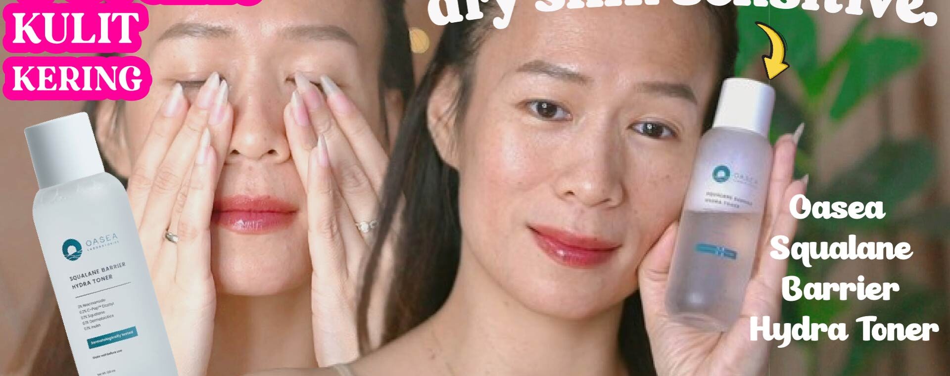 Review Oasea Squalane Barrier Hydra Toner