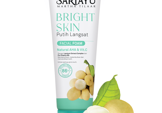 Review Sariayu Bright Skin Putih Langsat Facial Foam Cerah Alami Tanpa Ribet